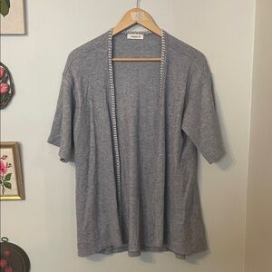 Ginger G Light Gray Knit Sweater